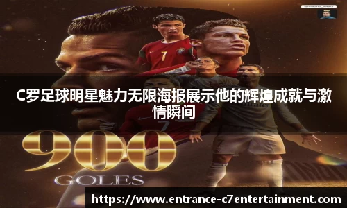 C罗足球明星魅力无限海报展示他的辉煌成就与激情瞬间